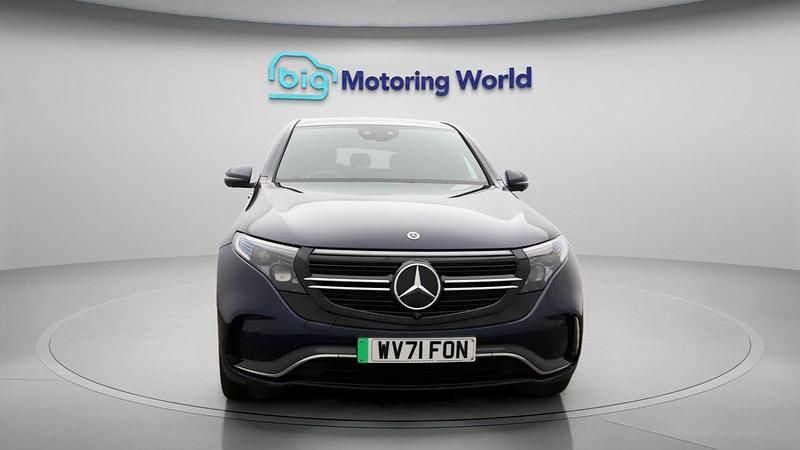Used Mercedes EQC400 AMG line 300 kW (408 HP) 2021 Blue SUV