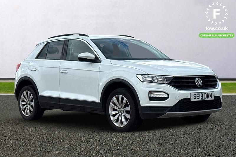 White Used 2019 VW T-Roc SE SUV | £13,499 (Fair price) - Image 1/3