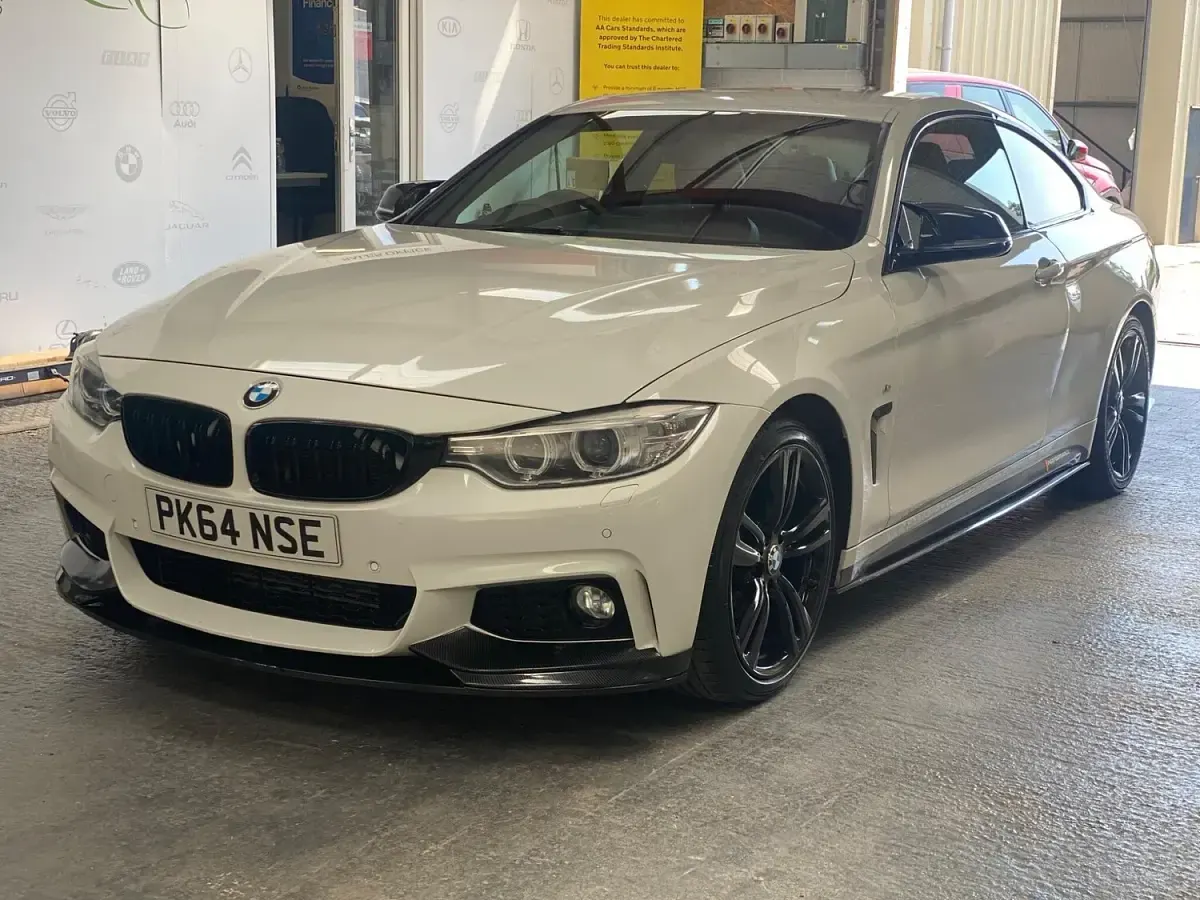 Used BMW 420 M Sport 2014 White Coupe