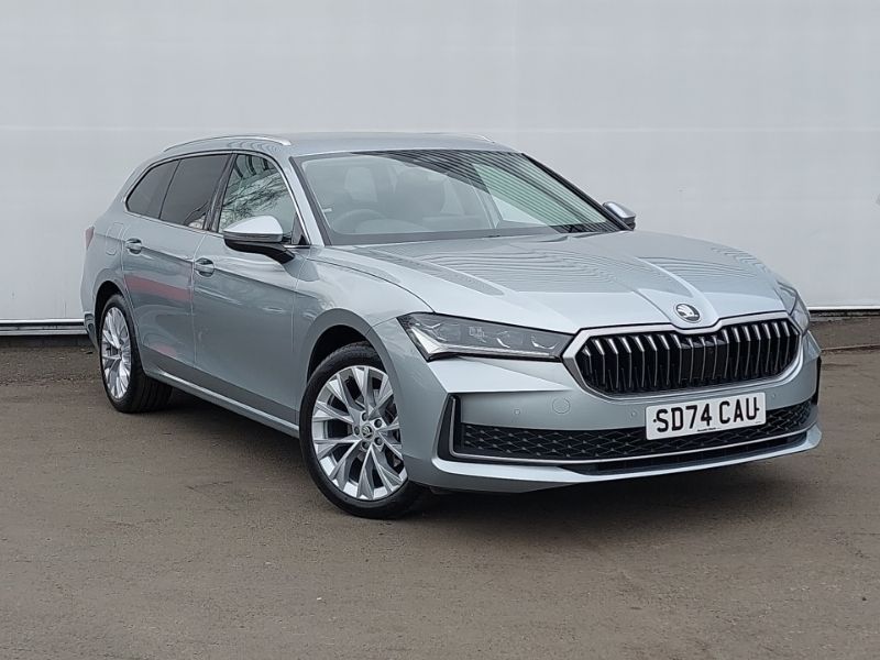 Silver Used 2024 Skoda Superb SE L Estate | £27,698 (Fair price) - Image 1/4