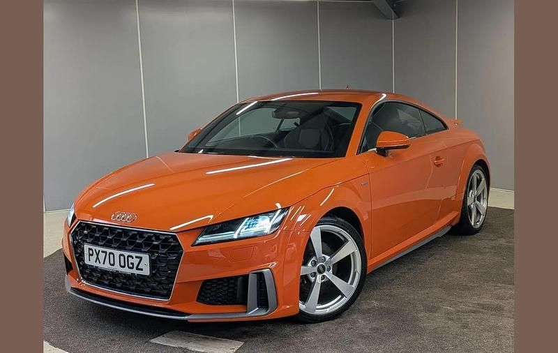 Used Audi TT S-Line 194 HP (142 kW) 2020 Orange Coupe