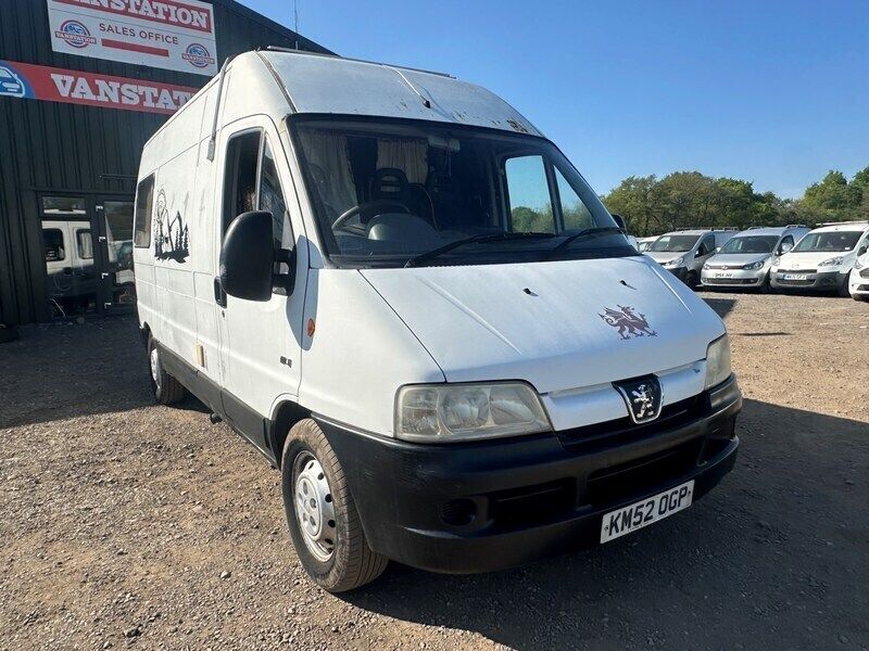 White Used 2002 Peugeot Boxer Van | £2,295 - Image 1/4