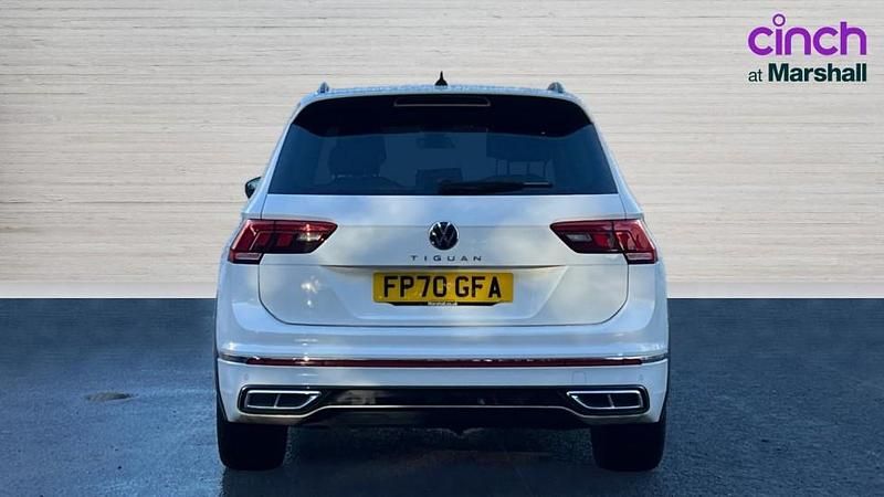 Used VW Tiguan R-line 150 HP (110 kW) 2020 White SUV