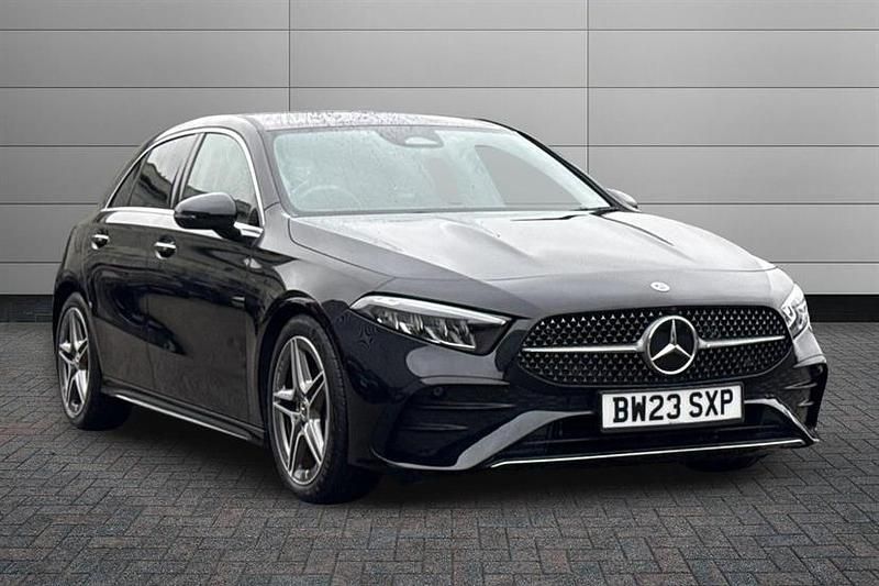 Cosmos black Used 2023 Mercedes A200 Executive Hatchback | £23,895 (A bit pricey) - Image 1/4