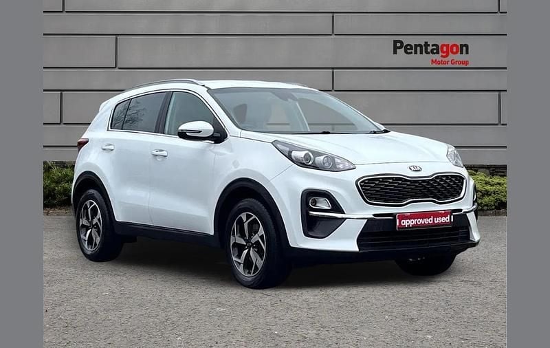 Used Kia Sportage 129 HP (94 kW) 2021 White SUV