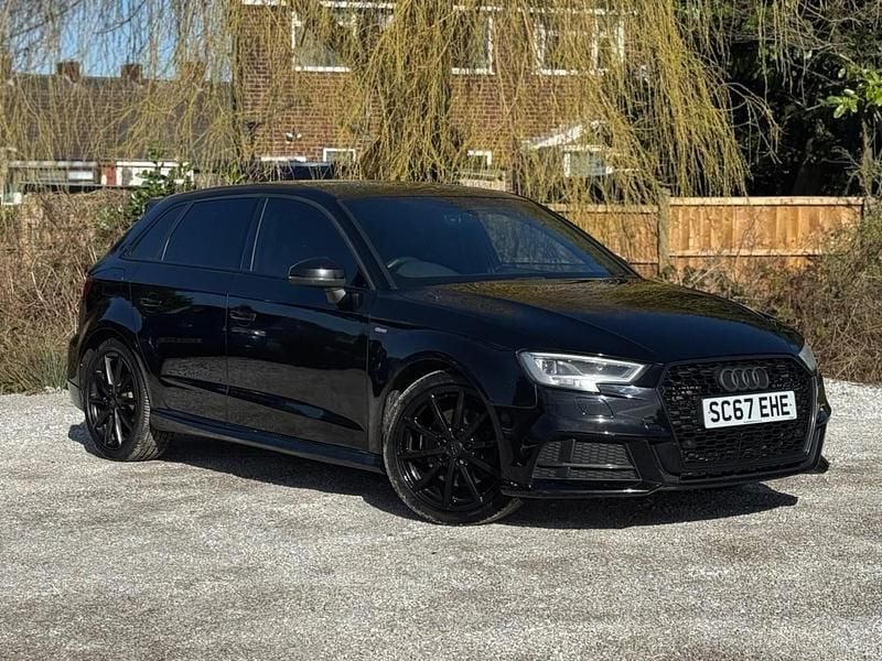 Used Audi A3 Black Edition 190 HP (139 kW) 2017 Black Hatchback