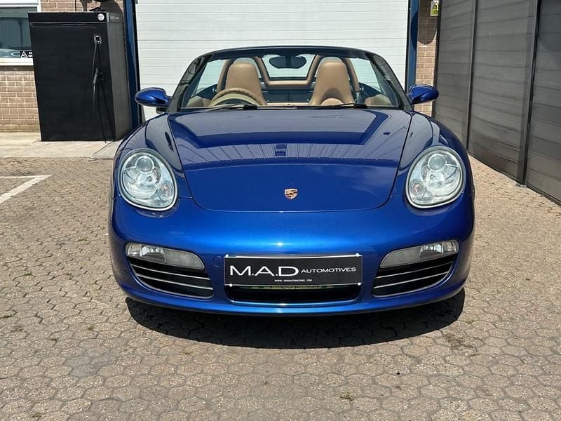 Used Porsche Boxster 2006 Blue Cabriolet