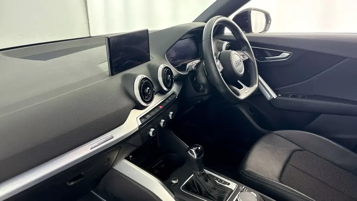 Used Audi Q2 Black Edition 150 HP (110 kW) 2022 Mythos black SUV
