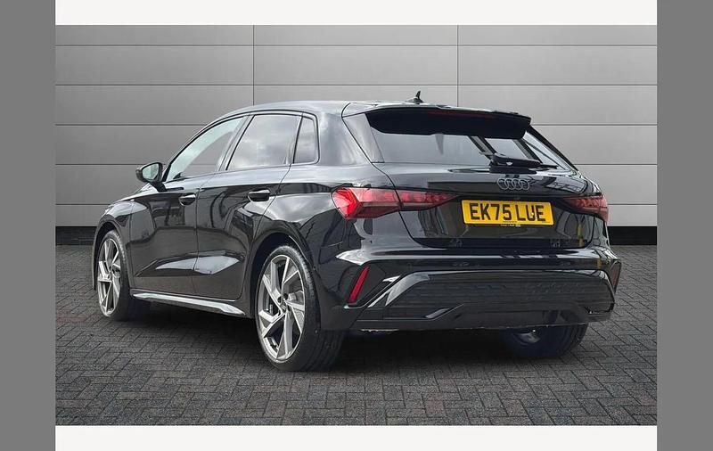 Used Audi A3 Black Edition 150 HP (110 kW) 2025 Black Hatchback