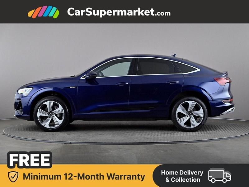 Used Audi e-tron S-Line 300 kW (408 HP) 2023 Blue SUV