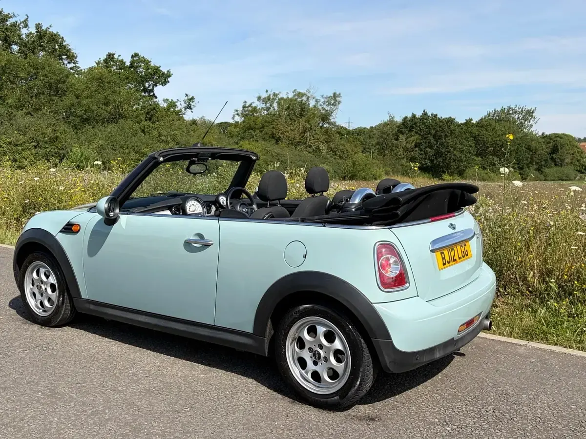 Used Mini Cooper Cabriolet 2012 Blue Cabriolet