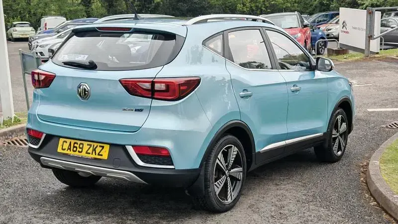 Used MG ZS Exclusive 105 kW (143 HP) 2020 Blue SUV