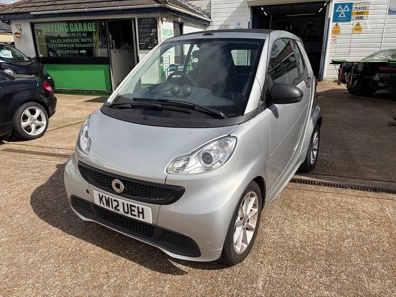 Used Smart ForTwo Cabrio Passion 2012 Silver Cabriolet