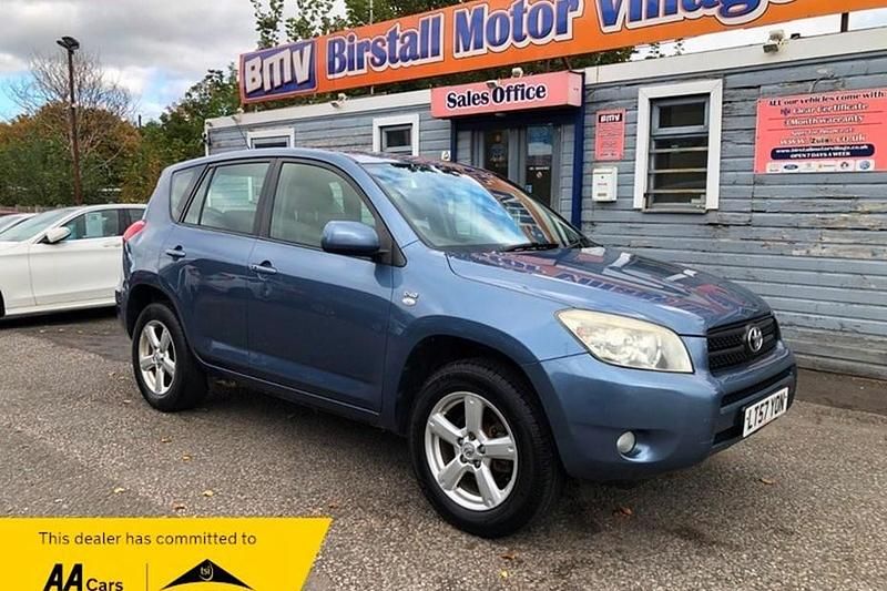 Blue Used 2007 Toyota RAV4 SUV | £2,495 (Fair price) - Image 1/1