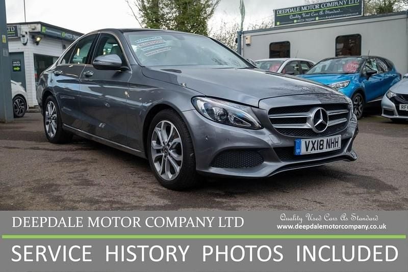 Used Mercedes C220 Premium 2018 Grey Sedan