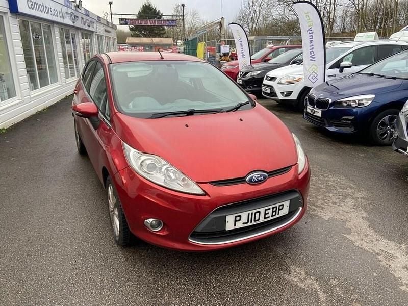 Red Used 2010 Ford Fiesta Zetec Hatchback | £1,250 (Super price) - Image 1/4