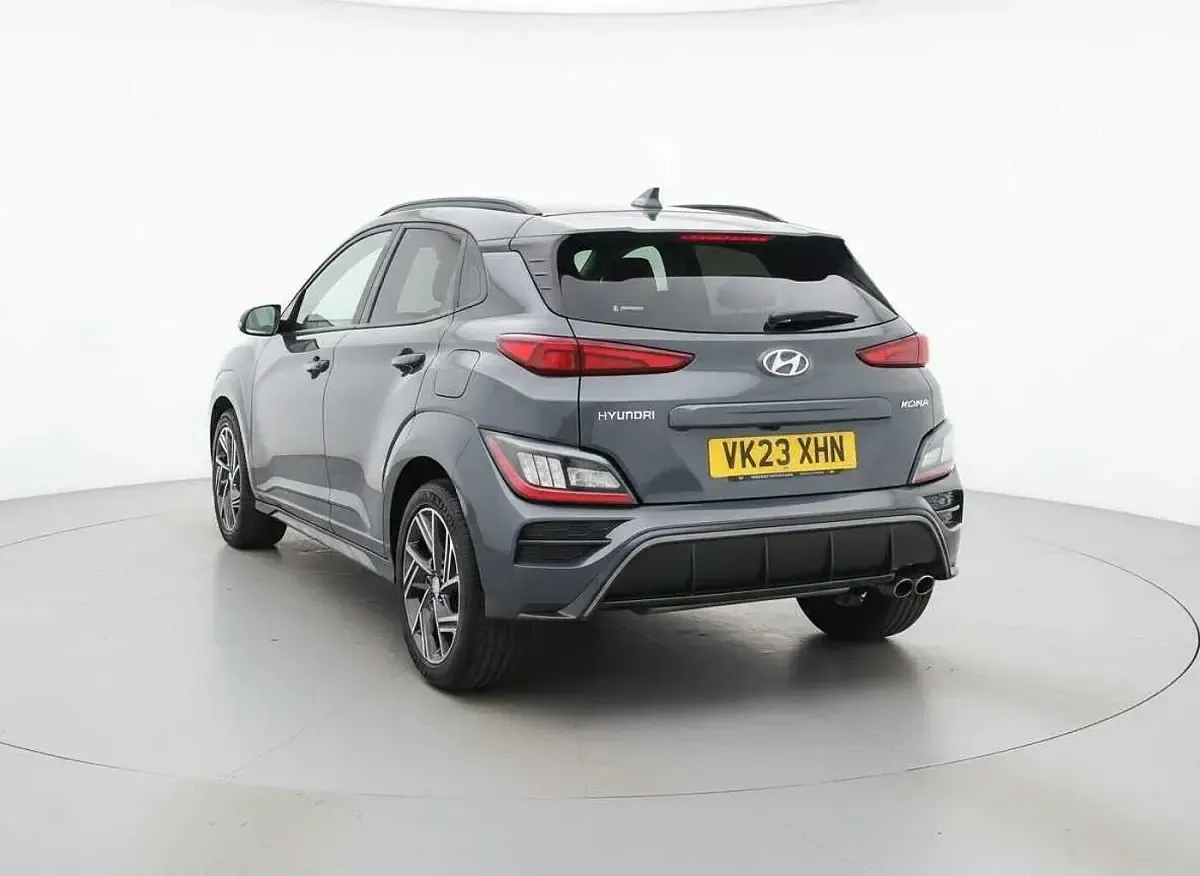 Second-hand Hyundai Kona N Line 120 CP (88 kW) 2023 Gri SUV