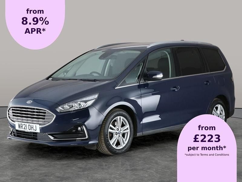 Used Ford Galaxy Titanium 150 HP (110 kW) 2021 Blue MPV