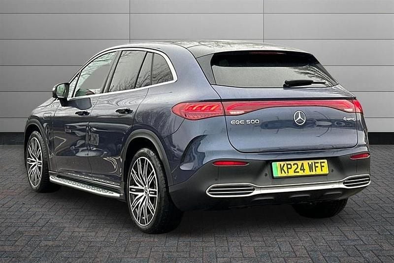 Used Mercedes EQE500 AMG line 300 kW (408 HP) 2024 Blue Estate