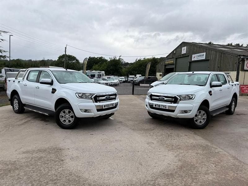 White Used 2018 Ford Ranger XLT Pickup | £8,945 (Expensive) - Image 1/3