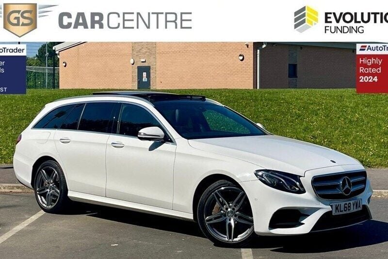 White Used 2019 Mercedes E350 AMG Line Premium Estate | £22,900 (Fair price) - Image 1/1