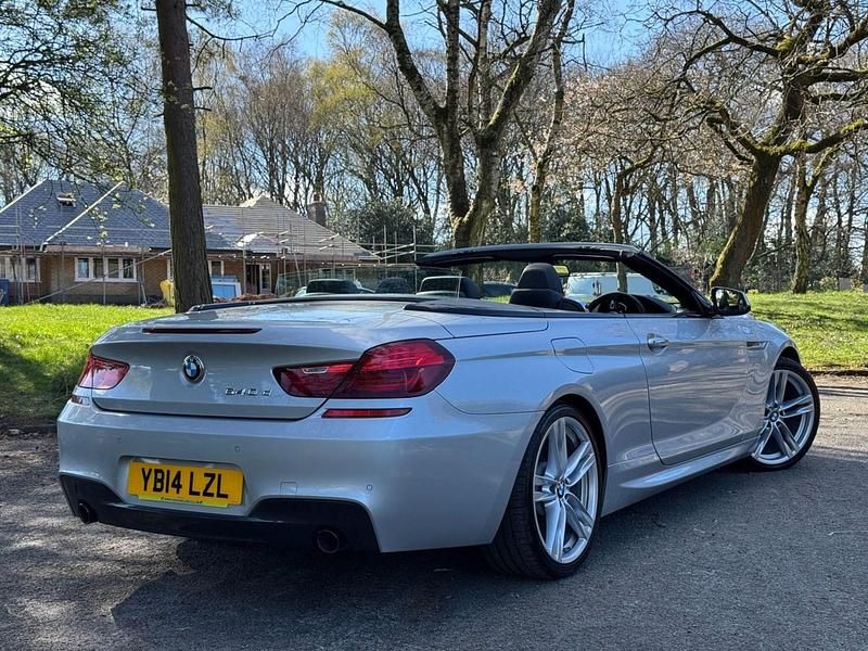 Used BMW 640 Cabriolet M Sport 313 HP (230 kW) 2014 Silver Cabriolet