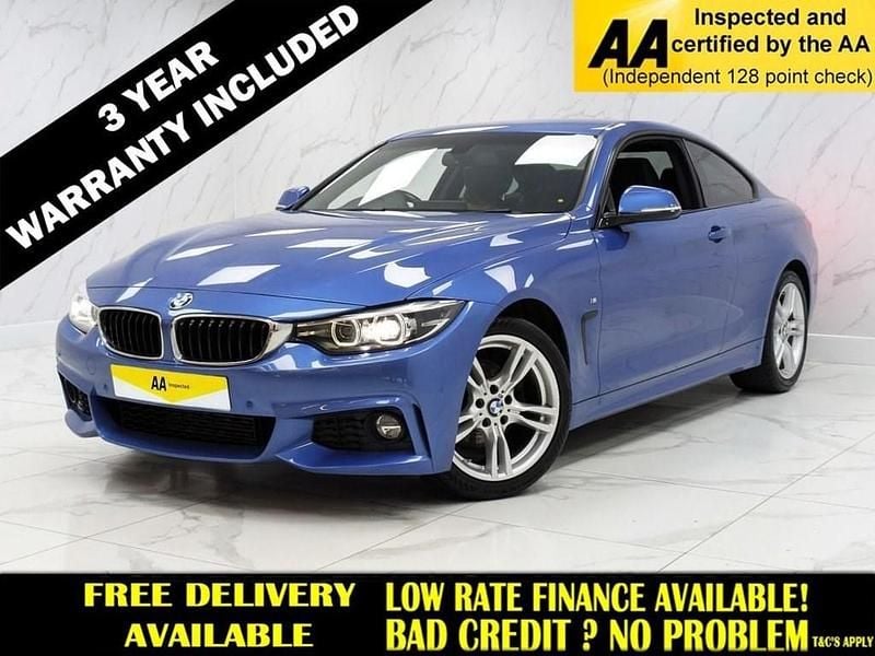 Blue Used 2019 BMW 420 M Sport Coupe | £16,795 (Good price) - Image 1/2