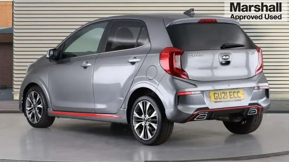 Used Kia Picanto GT-Line S 99 HP (72 kW) 2021 Grey Hatchback