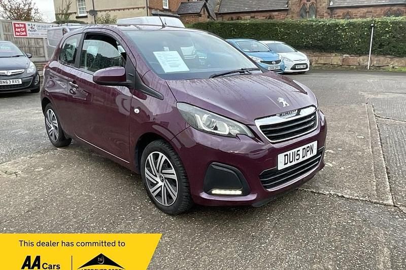 Purple Used 2015 Peugeot 108 Active Hatchback | £4,995 (Fair price) - Image 1/1