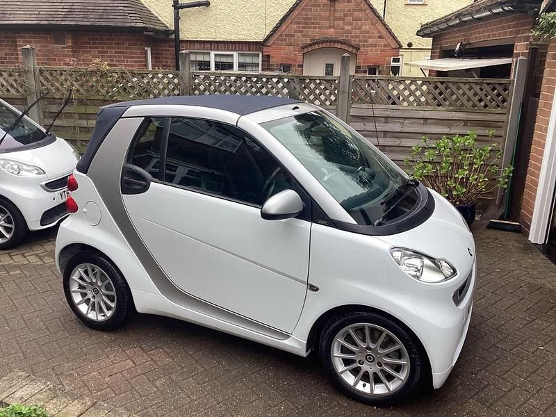 Used Smart ForTwo Cabrio Passion 2011 White Cabriolet