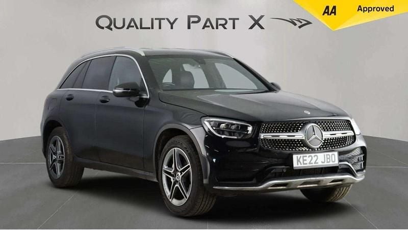 Used Mercedes GLC300e AMG line 2022 Black SUV