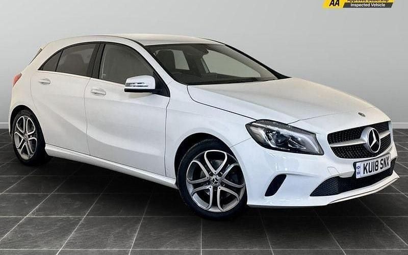 White Used 2018 Mercedes A180 Sport Edition Hatchback | £12,295 (Good price) - Image 1/2