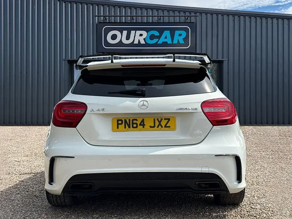 Used Mercedes A45 AMG AMG 360 HP (264 kW) 2014 White Hatchback