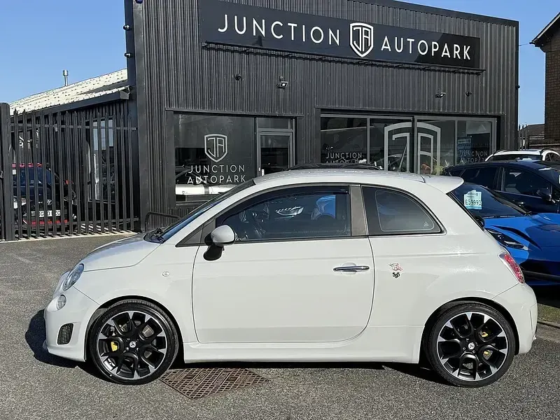 Used Abarth 500 135 HP (99 kW) 2014 Grey Hatchback