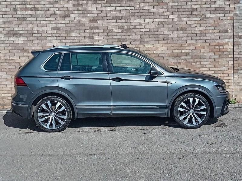 Used VW Tiguan R-line 150 HP (110 kW) 2018 Grey SUV