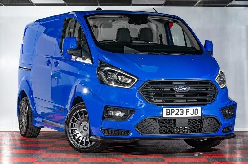 Blue Used 2023 Ford Transit Custom Limited Van | £39,995 - Image 1/4