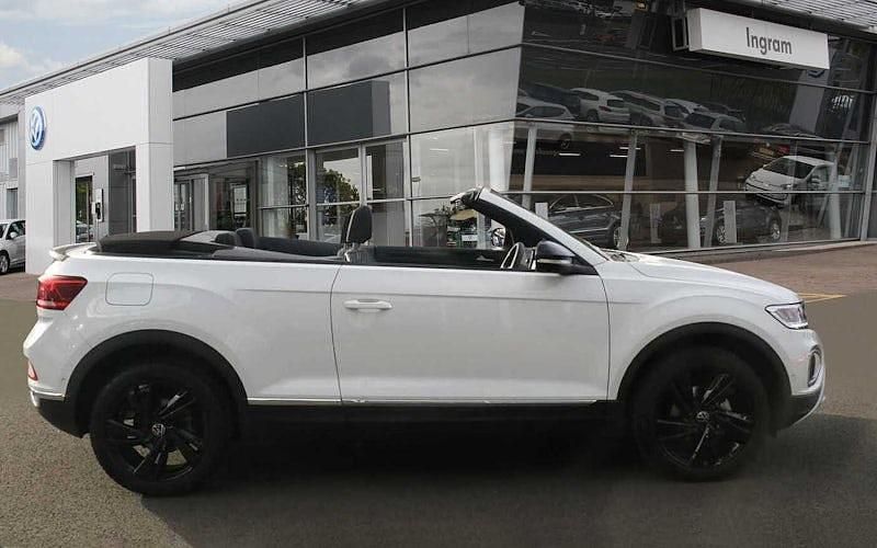 Used VW T-Roc Cabriolet Style 150 HP (110 kW) 2025 White Cabriolet
