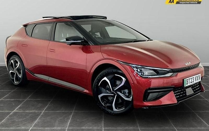 Red Used 2023 Kia EV6 2 SUV | £25,995 (Fair price) - Image 1/2