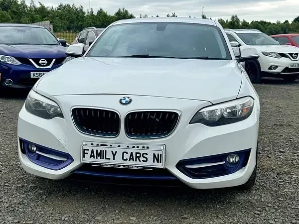 Used BMW 220 Sport Line 181 HP (133 kW) 2014 White Coupe