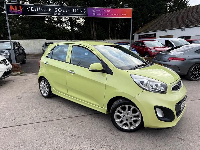 Used Kia Picanto 84 HP (61 kW) 2012 Green Hatchback