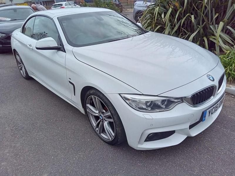 Used BMW 420 M Sport 184 HP (135 kW) 2015 White Cabriolet