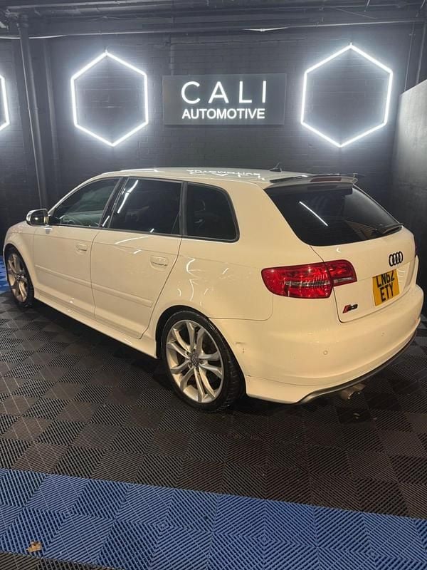 Used Audi S3 Black Edition 265 HP (194 kW) 2023 White Sedan