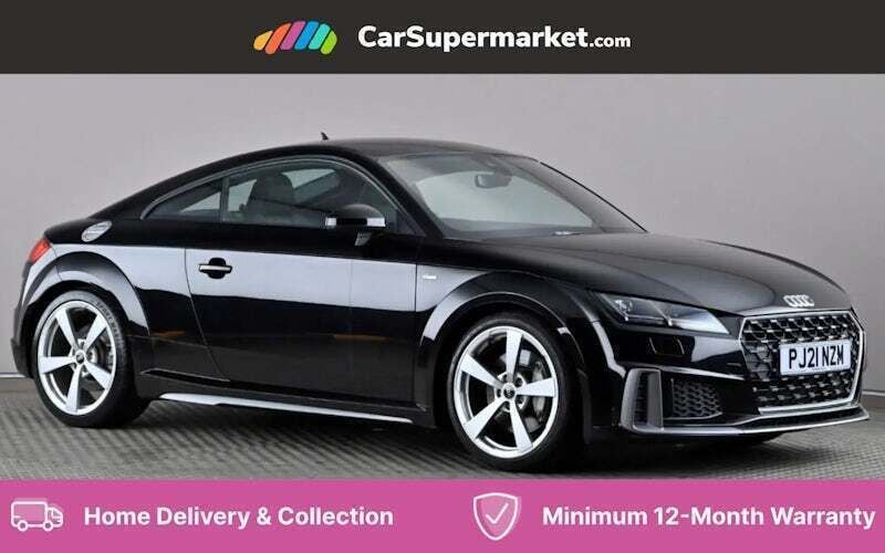 Black Used 2021 Audi TT S-Line Coupe | £22,987 (Fair price) - Image 1/4