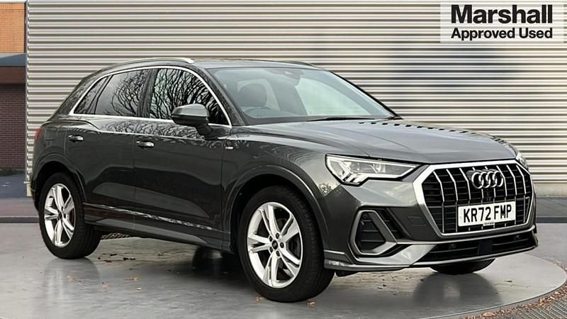 Grey Used 2023 Audi Q3 S-Line SUV | £27,097 (Fair price) - Image 1/4