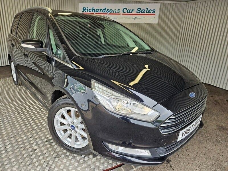 Black Used 2018 Ford Galaxy Titanium X MPV | £14,500 (Fair price) - Image 1/4