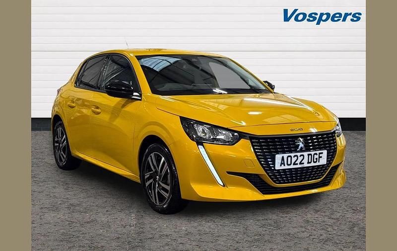 Yellow Used 2022 Peugeot 208 Allure Premium Hatchback | £16,341 (Fair price) - Image 1/3
