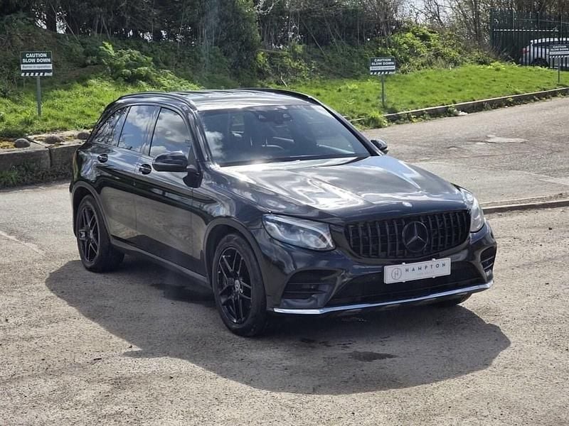 Used Mercedes GLC220 AMG line 170 HP (125 kW) 2016 Black Estate