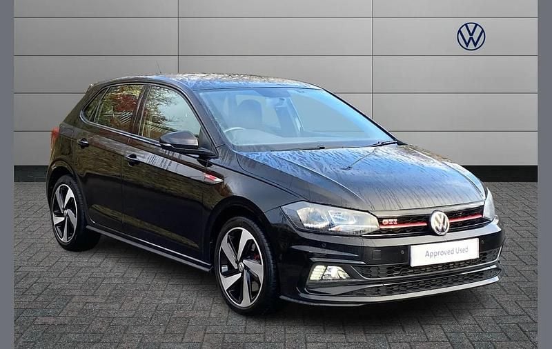 Black Used 2019 VW Polo GTI Hatchback | £14,379 (Good price) - Image 1/4