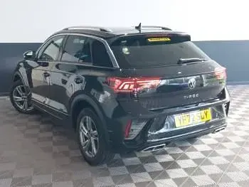 Used VW T-Roc R-line 150 HP (110 kW) 2023 Black SUV