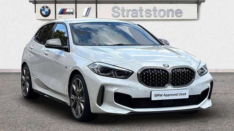 White Used 2021 BMW M135 M Sport Hatchback | £27,695 (Fair price) - Image 1/3